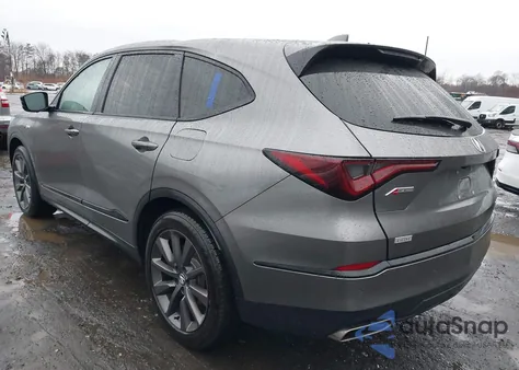 2025 Acura Mdx A-Spec from USA, damaged, VIN 5J8YE1H00SL032853